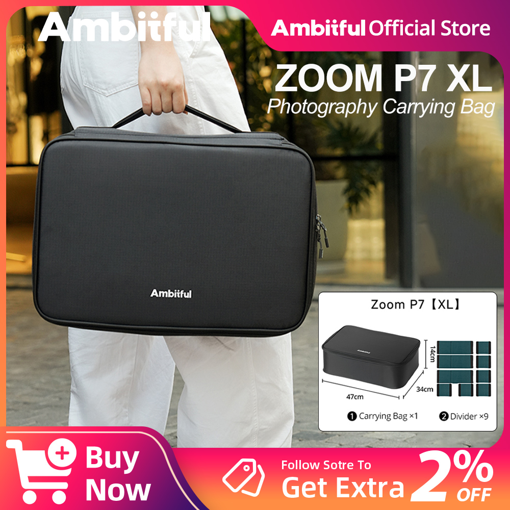Photography Drone - Ambitful ZOOM P7II XL Fotografie Aufbewahrungstasche