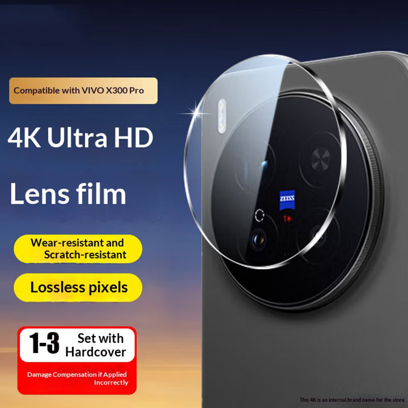Photography Vivo X300 Pro - 3D Vollkleber Zurück Kamera Objektiv Gehärtetes