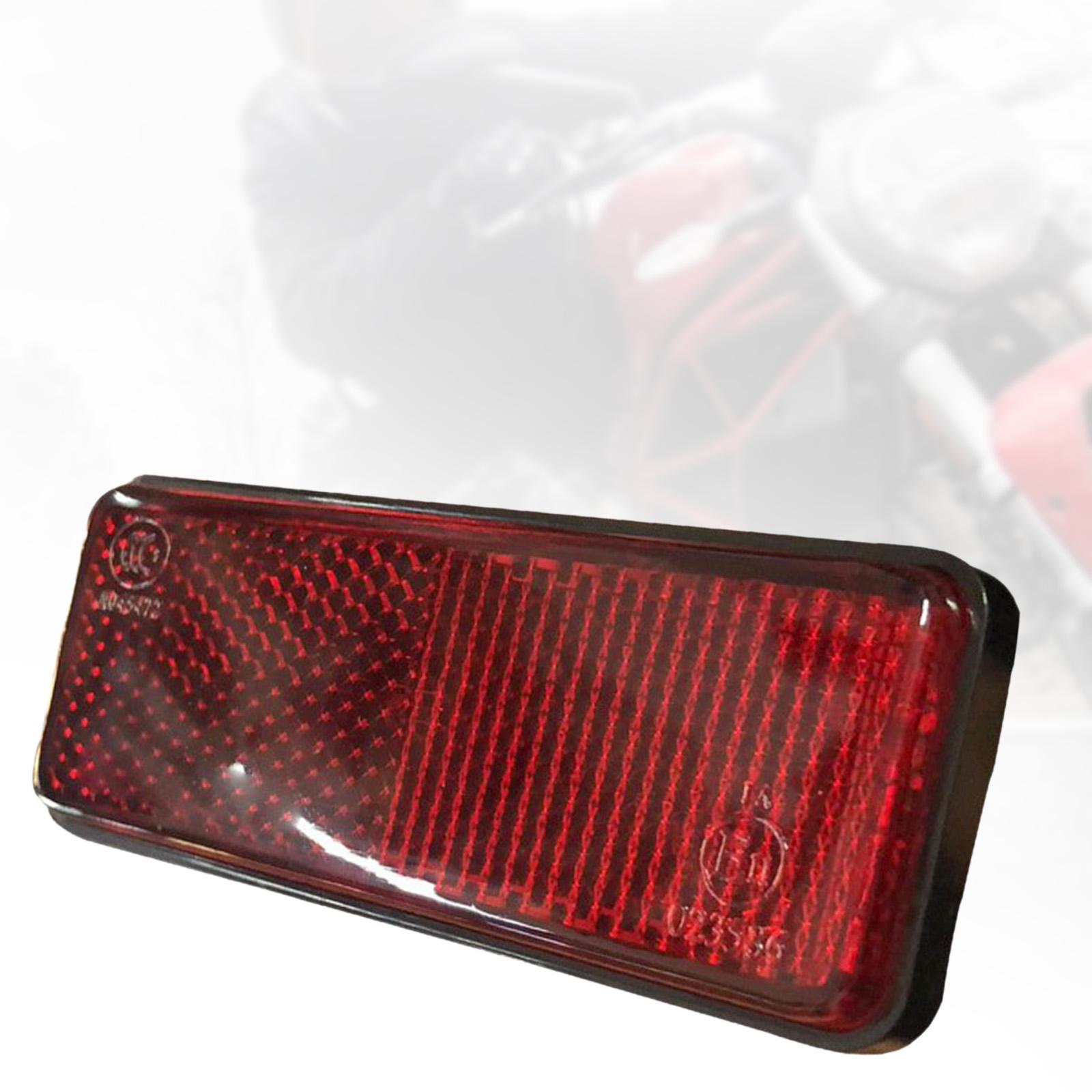 Reflector 5 In 1 - Universeller roter Motorradreflektor, Reparaturteil, professioneller Bolzen