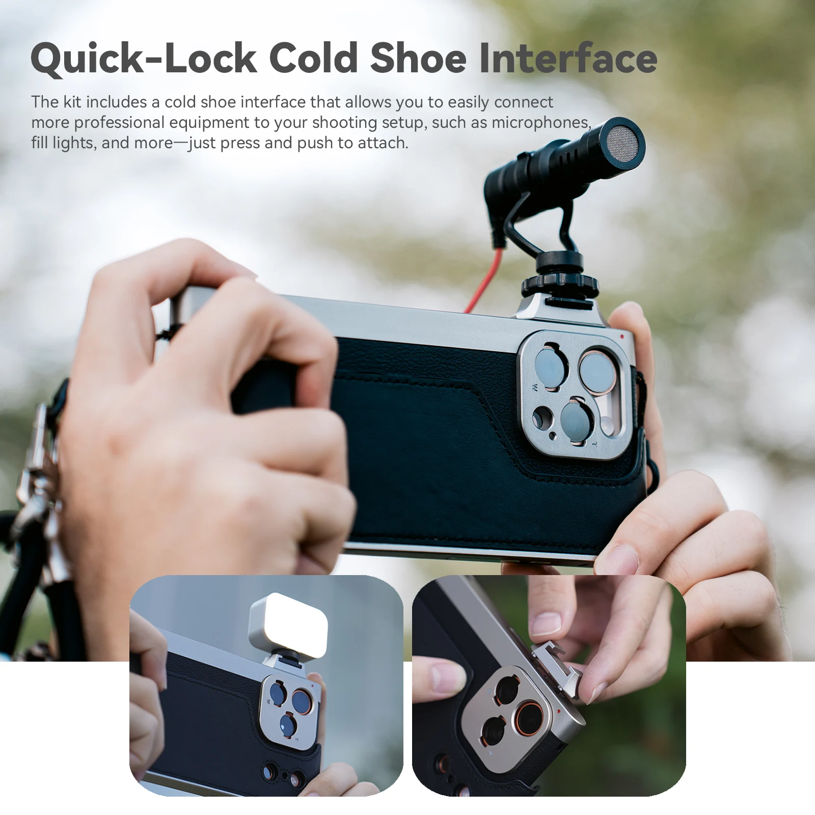 Photography With Iphone 15 - Fotorgear Retro Handyhülle Fotografie-Kit Drahtlose Kameraabdeckung