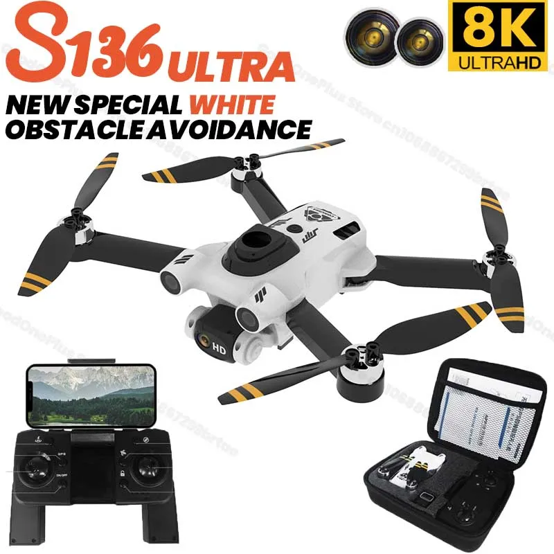 Photography Drone - Drohne S136 Pro Ultra RC-Drohnen 8K