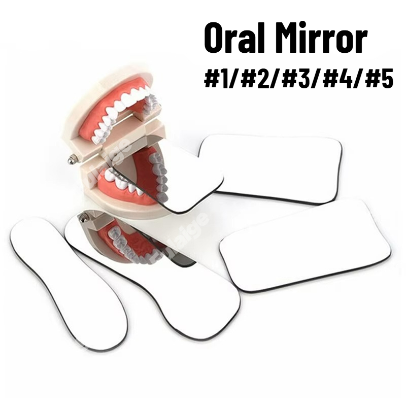 Reflector 5 In 1 - Dentaler Doppelseitiger Spiegel, Kieferorthopädischer Spiegel, Glasmaterial-Reflektor,
