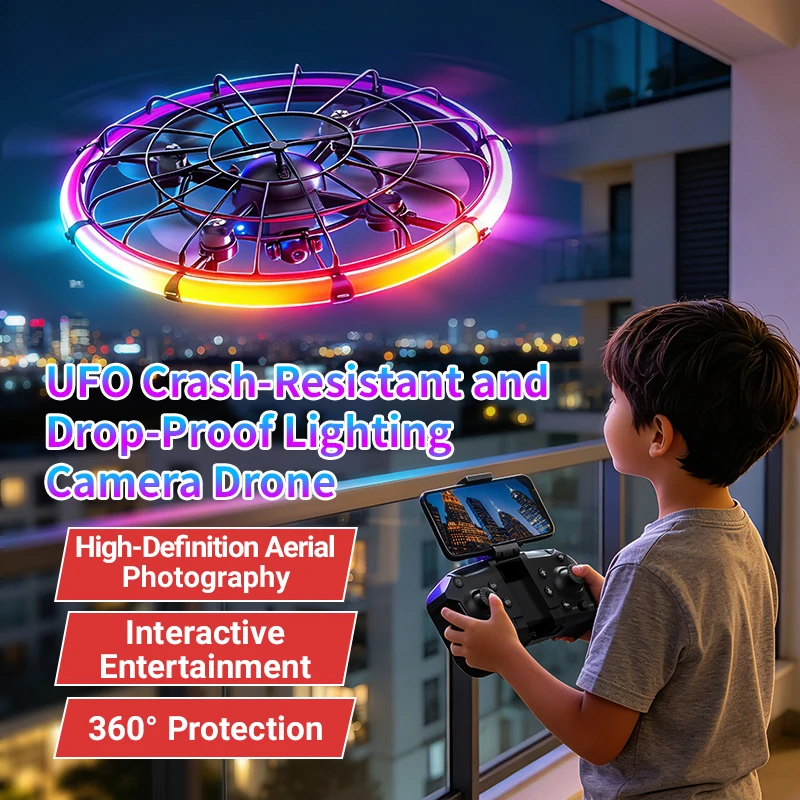 Photography Drone - JJRC H145 UFO RC-Drohne mit Dual-HD-Objektiv,