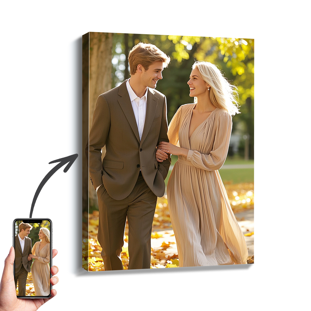 Photography Poster - 1-teilige individuelle Fotos mit DIY-Holzrahmen oder