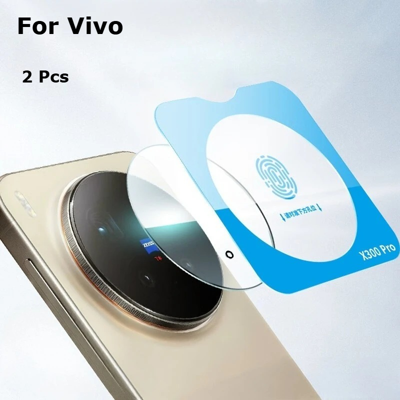 Photography Vivo X300 Pro - 2 Stück Vollkleber-Kameralinsenschutz für Vivo X300S/X300