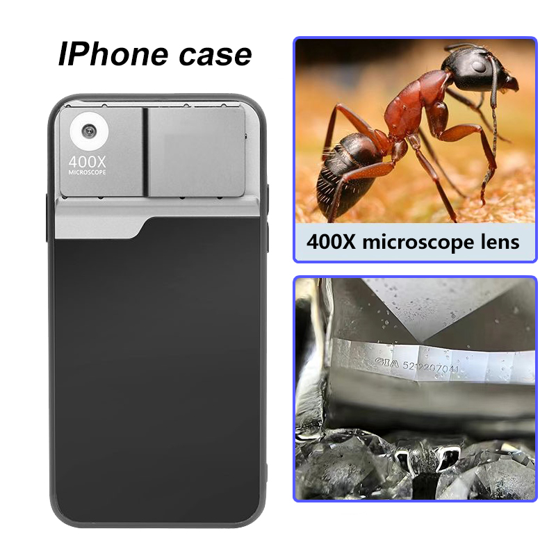 Mikroskop-Handyhülle mit 400-f – Photography With Iphone 15 Bewertung und Preis