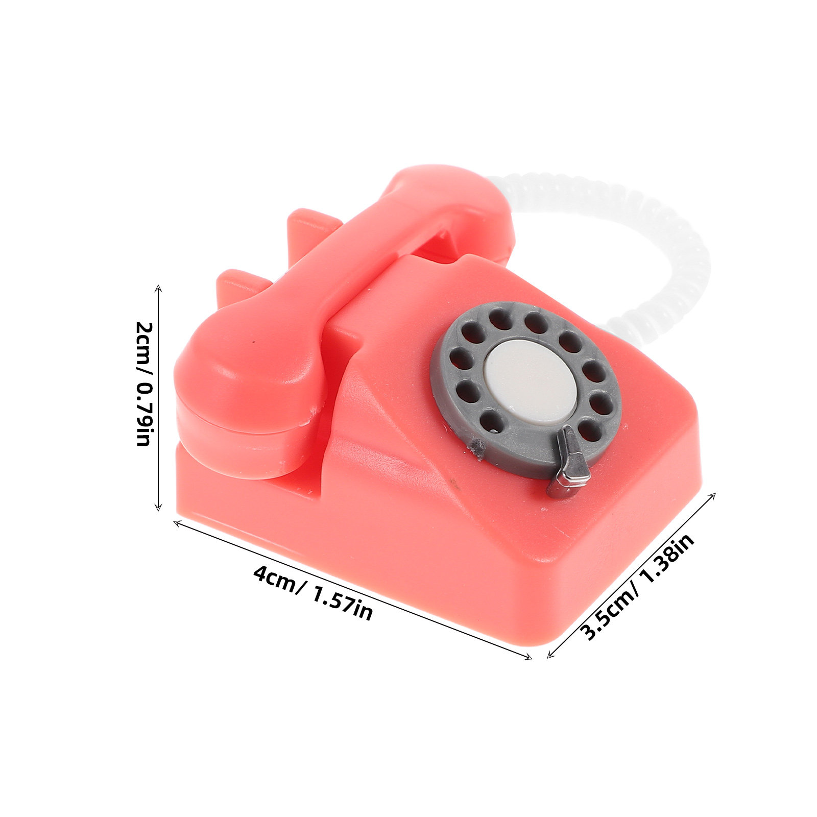 2 Stück Miniatur-Retro-Telefon – Photography Design Bewertung und Preis