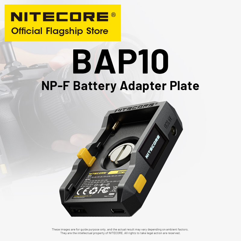 NITECORE BAP10 NP-F Batterie-A – Photography Unit Bewertung und Preis