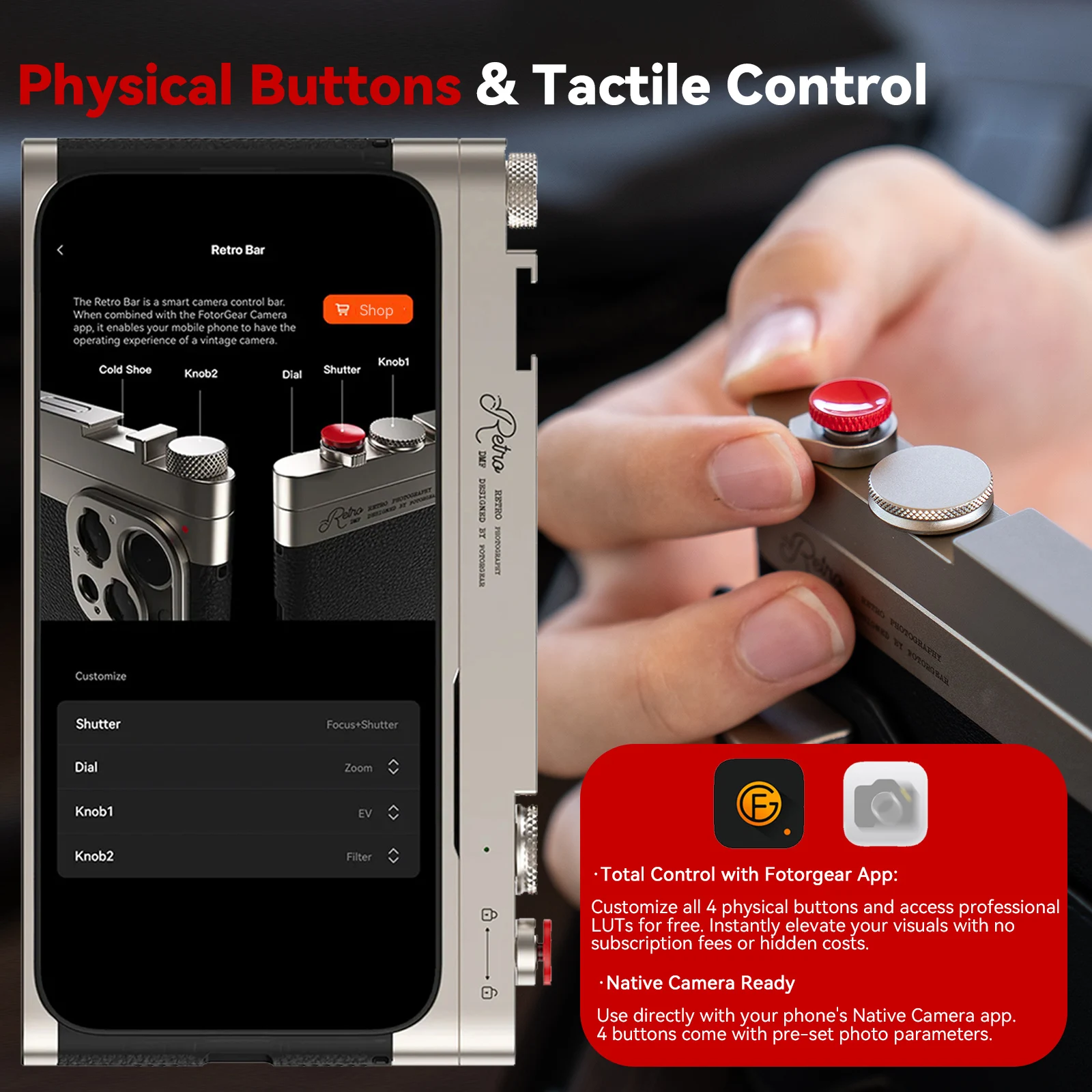 Fotorgear Retro Handyhülle Fot – Photography With Iphone 15 Bewertung und Preis