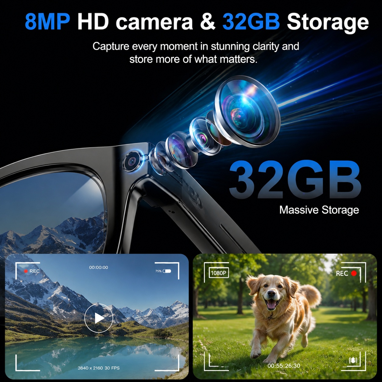 2026 KI-Smart-Brille mit 8MP-K – Photography Unit Bewertung und Preis