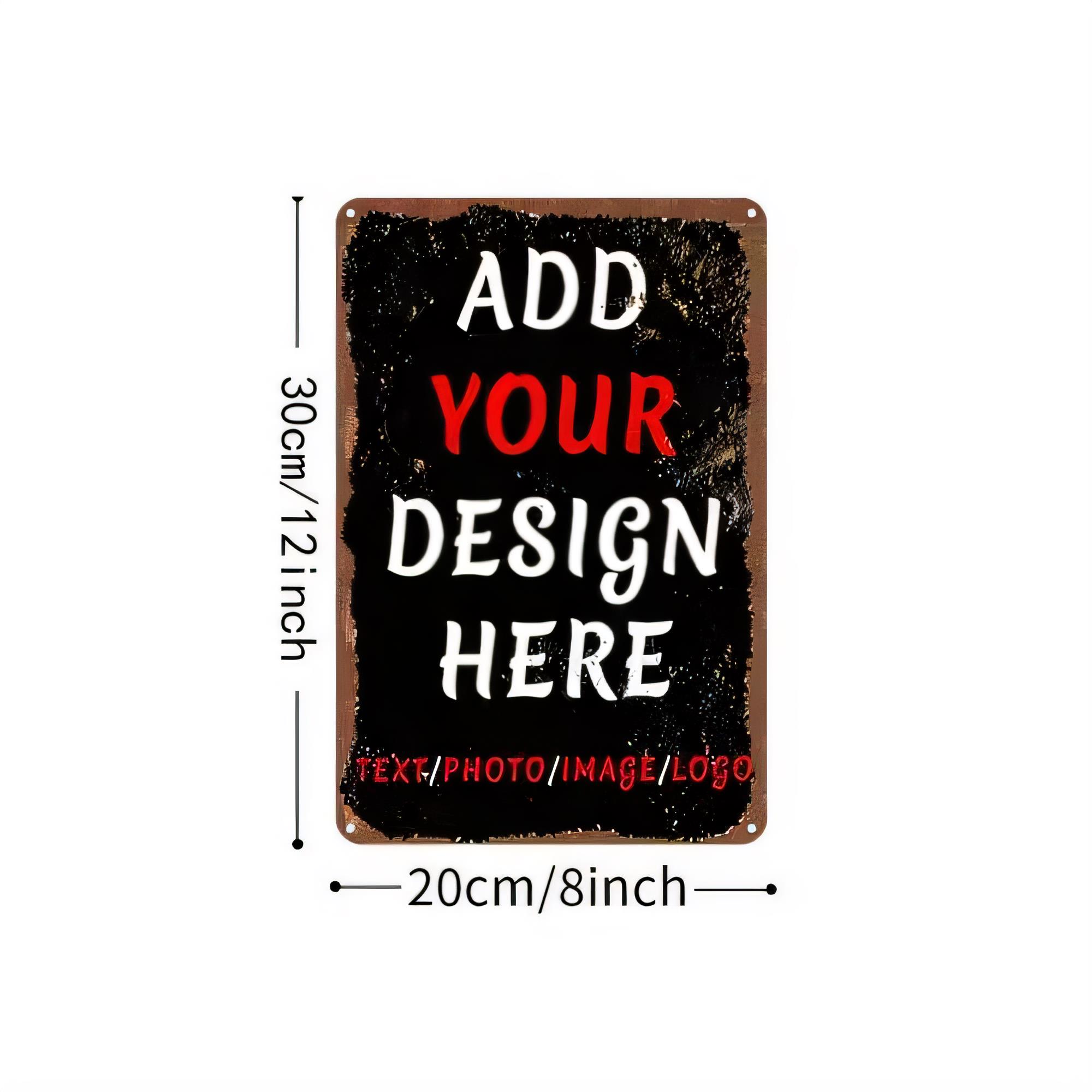 Blechschild: Hier Ihr Design h – Photography Poster Bewertung und Preis
