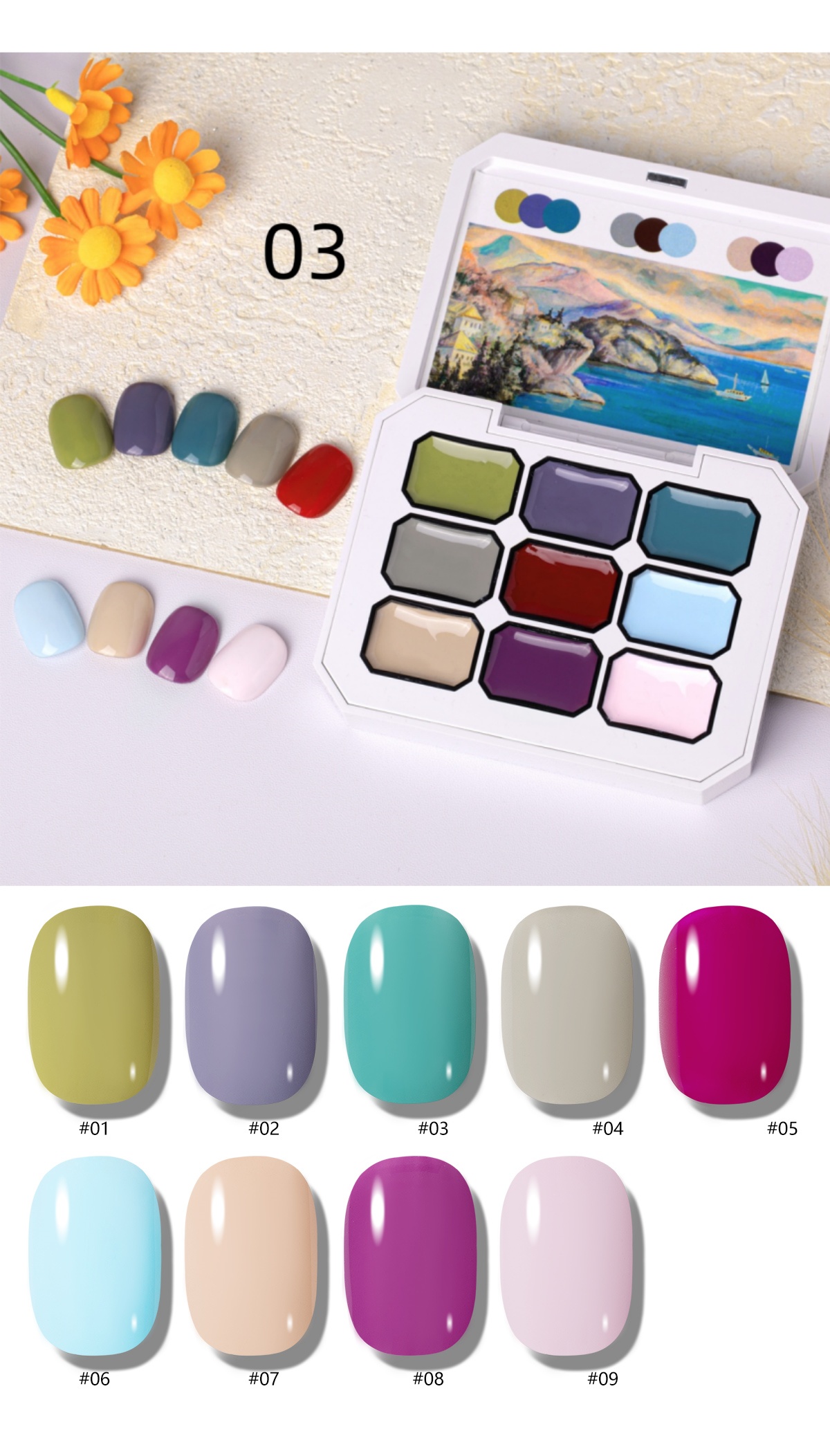1 Stück 9-Farben Farbgel mit H – Photography Design Bewertung und Preis