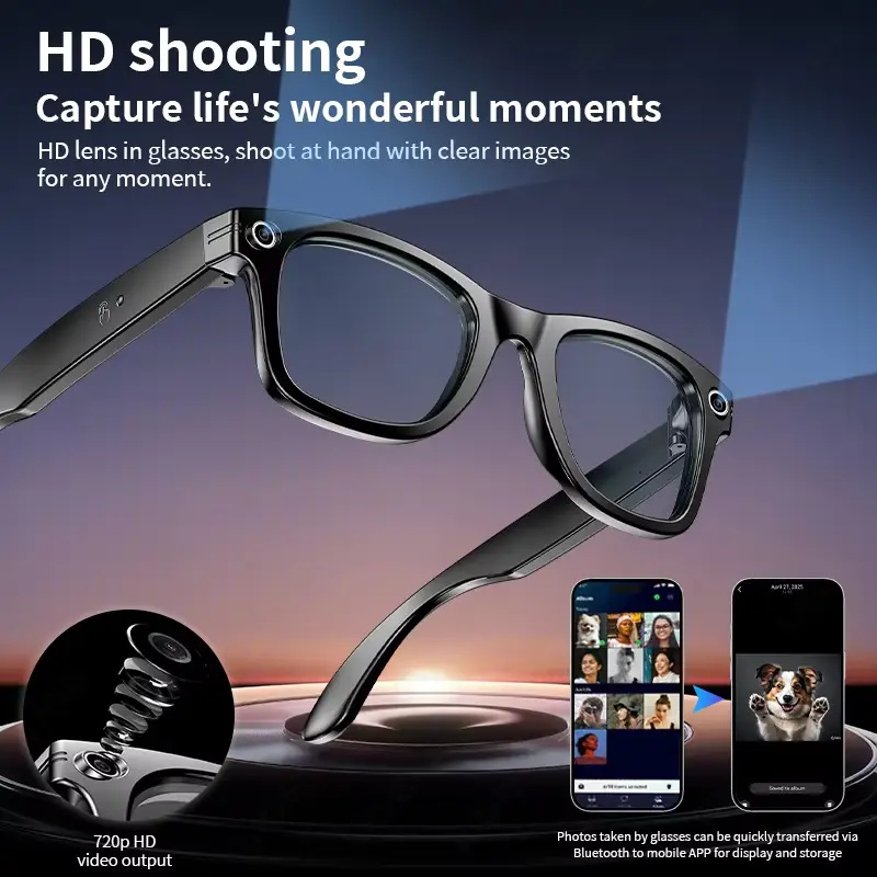 KI-Smart-Brille mit 8MP-Kamera – Photography Japanese Bewertung und Preis